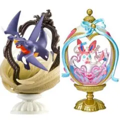 ガブリアス　ニンフィア　リーメント　フィギュア　ポケモン　ポケットモンスター