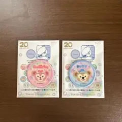 カラフルハピネス　ワッペン　ダッフィー　シェリーメイ