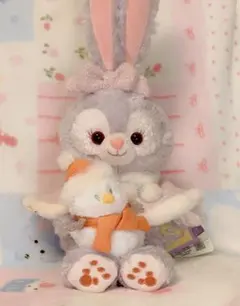 即日❣️1673 上海ディズニー　雪だるま　ステラルー　ぬいぐるみSS