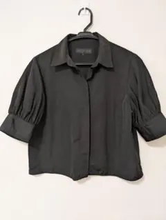 【美品】ZARA 襟付き　ショートスリーブシャツ