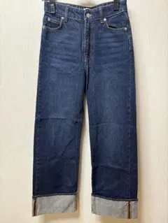 h&m ストレートデニムパンツ