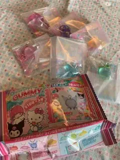サンリオキャラクターズ　グミチュアチャーム　6種類セット