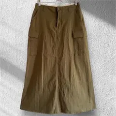 赤チェック ロングスカート