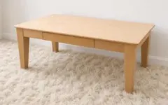 大幅値下げ】折りたたみ式 センターテーブル アカシア材 90×60×50cm