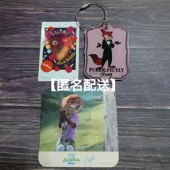 ズートピア カフェ 特典 コースター　アクキー　ステッカー　ニック