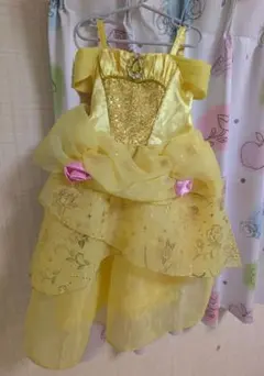 ディズニー　ベル　ドレス　子供用