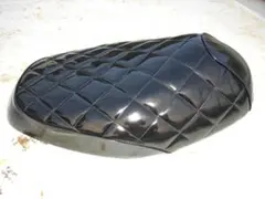 ジョグ　3YK・3YJ　シートカバー　エナメル　黒