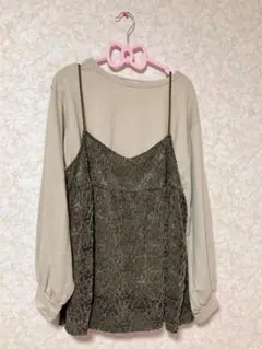 サマンサモスモス SM2☆カットソー＋キャミソール セット売り レイヤードコーデ