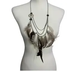 y2k grunge archive 00's necklace 羽　亜熱帯のサムネイル