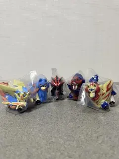 ポケモンキッズ　指人形　ザシアン　ゼマゼンタ　ムゲンダイナ　新品5点 セット