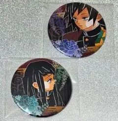 鬼滅の刃 Demon Slayer 原作 缶バッジ 冨岡義勇 時透無一郎