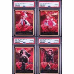PSA10 4連番】ワンピースカード ヒロインズエディション 金ドン 連番