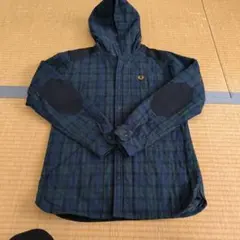 FRED PERRY フード付きチェックジャケット M