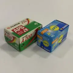 【期限切れ】フジnexia A200 & コニカcenturia 200 APS