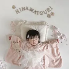 ひな祭り　レターバナー　ひなまつり　雛人形　初節句　桃の節句　木製