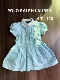 POLO Ralph Lauren水色 ワンピース ４T