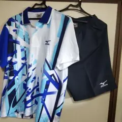 Mizuno テニス ポロシャツとショートパンツ セット