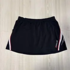 バボラ　テニスウェア　スコート　Lサイズ　黒　インナースパッツ付　ポケットあり