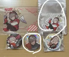 Crazy Raccoon CR だるまいずごっど だるま ロックの日 缶バッジ