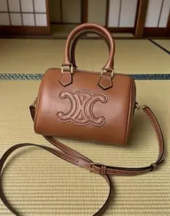 CELINE ブラウン ショルダーバッグ