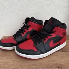 NIKE AIRJORDAN1 MID BRED 人気カラー