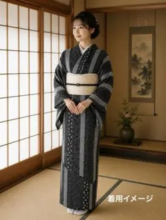 超美品　総絞り　袷　身丈の長さを出すことが可能のサムネイル