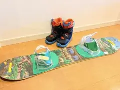 BURTON スノーボード&ブーツセット　3点セット 100cm 子ども用