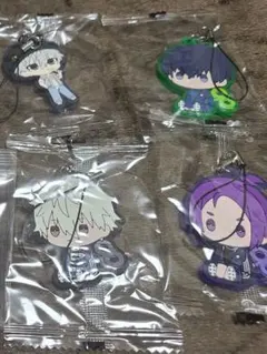 ブルーロック　ラバーストラップ　4点セット