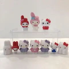 【新品】サンリオ ハローキティ マイメロディ マスコット 8個 まとめ売り