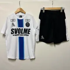 Sサイズ スボルメ SVOLME プラシャツプラパン上下 ホワイトブラック