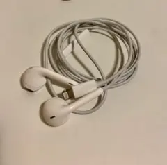 iphone Lightning接続 有線イヤホン ホワイト