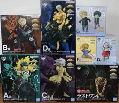 一番くじ 僕のヒーローアカデミア 更に向こうへ　フィギュア　コンプリートセット