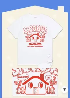 SEVENTEEN Scoups エスクプス　ナナ民泊 Tシャツ Sサイズ