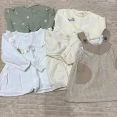 女の子80 まとめ売り　保育園着　普段着