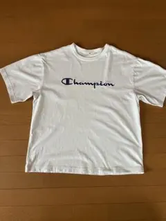 Champion ホワイト Tシャツ　Ｌサイズ
