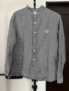 ☆DANTON 定番かわいい丸襟ギンガムチェックブラウス 美品です