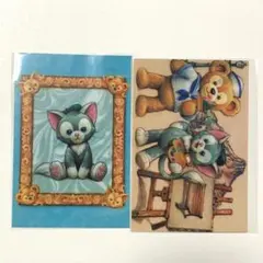 ジェラトーニ ダッフィー ポストカード