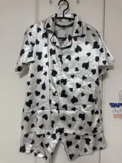 ハート柄 パジャマ セットアップ