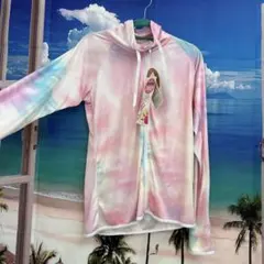 タイダイラッシュガード Lサイズ UPF50+