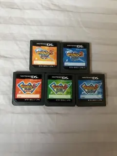 【まとめ売り】イナズマイレブンDSシリーズ 5本セット