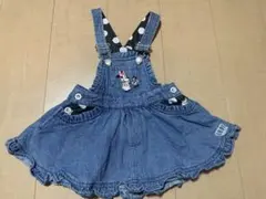 ミニーマウス ジャンバースカート