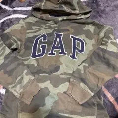 GAP 迷彩柄 フード付きトレーナー XL150cm