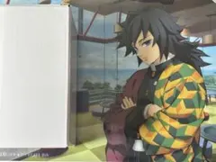 鬼滅の刃 マチアソビ 冨岡義勇 眉山 描き下ろし クリアファイル タンブラー 鬼滅の刃 マチアソビ 冨岡義勇 眉山 描き下ろしタンブラー クリア