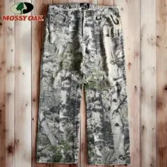 03M817◯MOSSY OAK リアルツリーカモ ワイド ワークパンツ W36のサムネイル