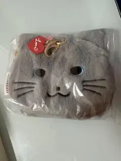 新品未開封　Starbucks スタバ　ファーポーチキャット　2026