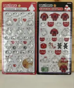 【正規品】ベイマックス　ボンボンドロップシール　第一弾　A、B　2枚セット