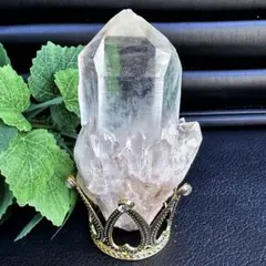 爆アレ❗️超綺麗マダガスカル産パイナップルクラスター☆キ一クリスタル A1170