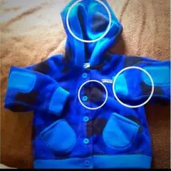 パタゴニア チェック フリース パーカー