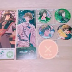 アイドリッシュセブン✿IDOLiSH7二階堂大和グッズセット:缶バッジ、特典