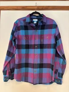 Columbia チェック柄 ネルシャツ